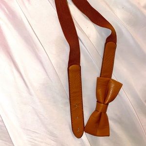 Bow Belt With 3 Holes Size Medium